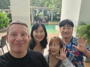 Meeting up with fellow YouTubers